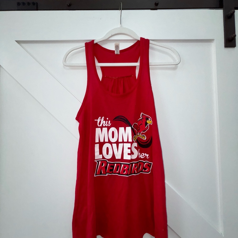 Bella Canvas Red Racerback Tank Top